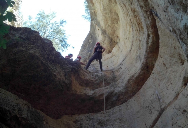 Barranco seco de iniciación Mingo Andrés, 4 horas