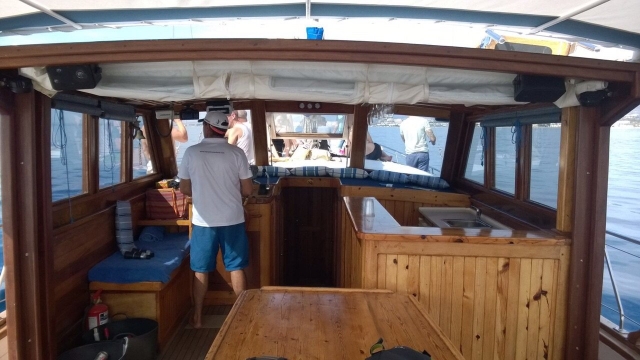 Salida en barco por Marbella 