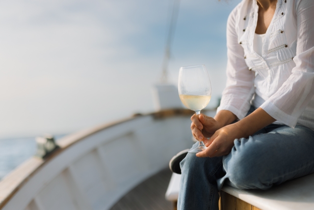 Paseo en barco y camarra