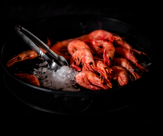  Degustazione di gamberi a bordo 