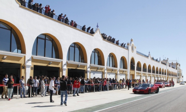 Zona de refrescos del circuito