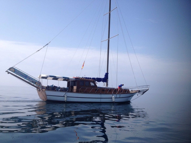 Serena gita in barca lungo la Costa del Sol 