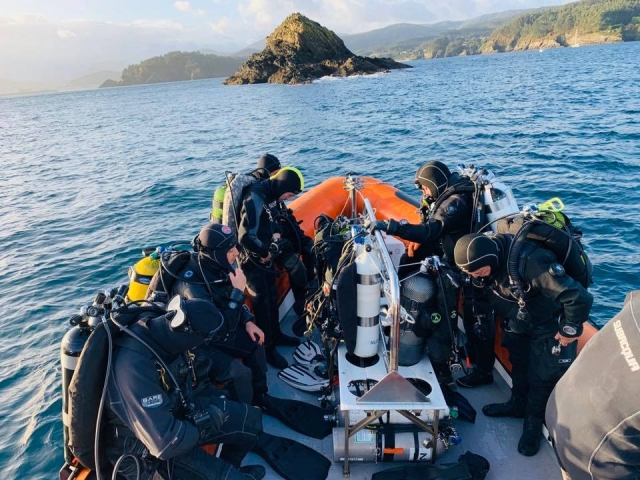 Salida de buceo en la costa de Lugo