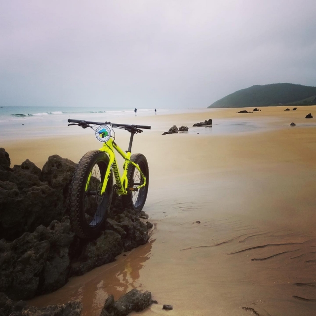 Bike on the beach 