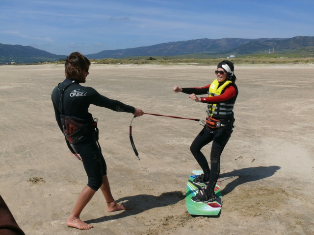  exercício na praia. 