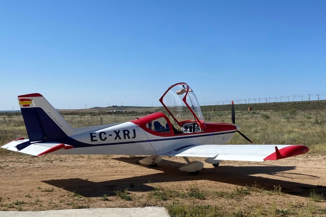  Flug über die Felder von Toledo 