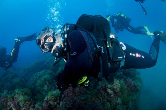 Sesion de buceo