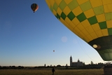 Balloon flight Segovia photos video special children