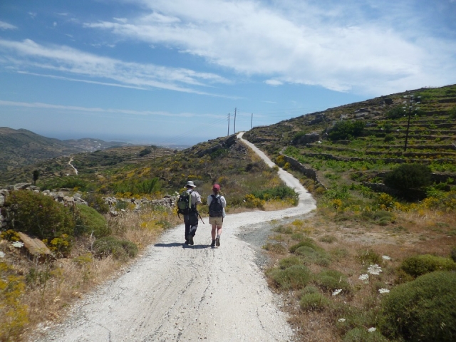 Subiendo la colina