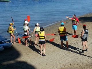 Noleggio kayak doppio Manga del Mar Menor 3 ore