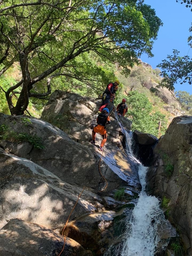 Descent of the Arbillas Ravine, low level, 4 hours