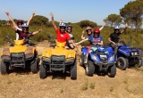 Single-seater quad route in the pine forests of Cartaya