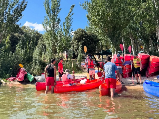 Ruta en piragua en el Duraton