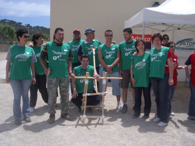 Prueba de la catapulta