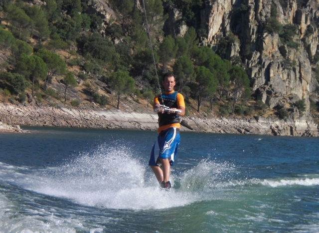  Experimentando wakeboard em Madrid 