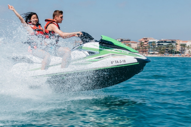  Itinéraire en jet ski