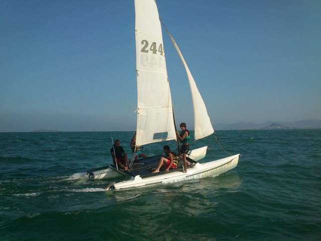  Imparare a maneggiare il catamarano 