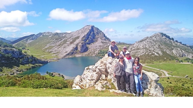  família na excursão 