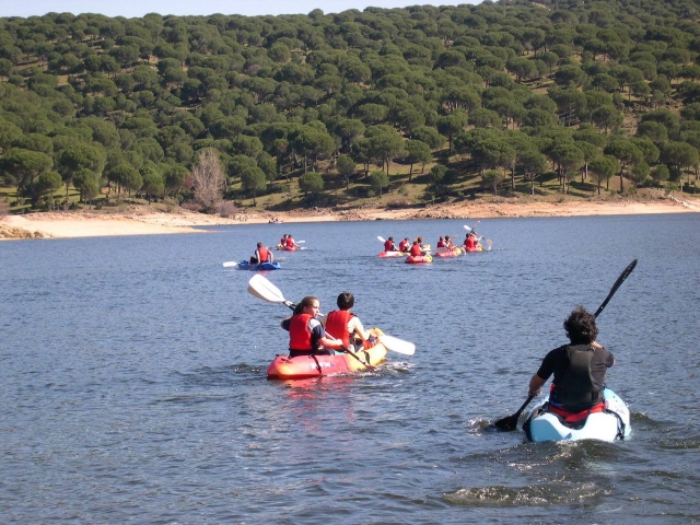  In canoa