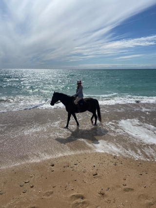Cabalgamarra por la playa Faro de Trafalgar 2h