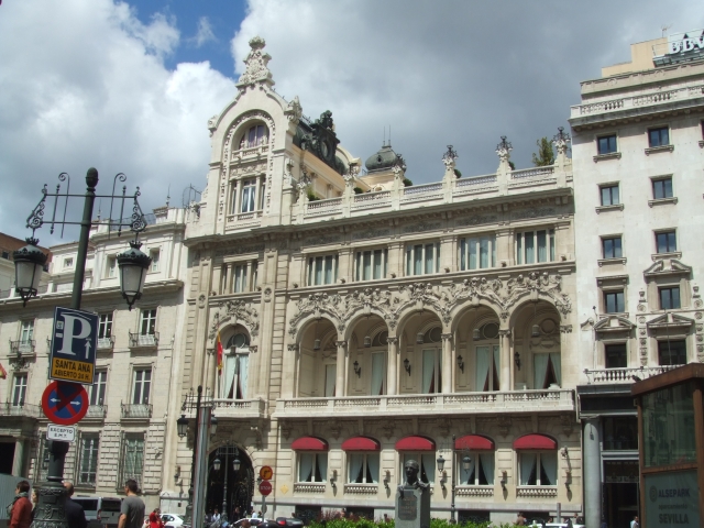 Itinéraire à travers Madrid 