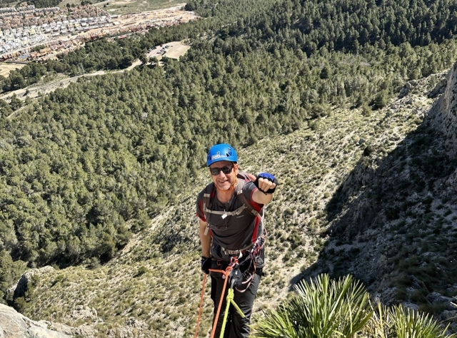  Aufstieg über den Klettersteig von Callosa del Segura 