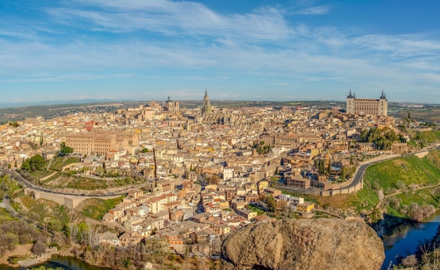 Panorámicas de Toledo desde el globo