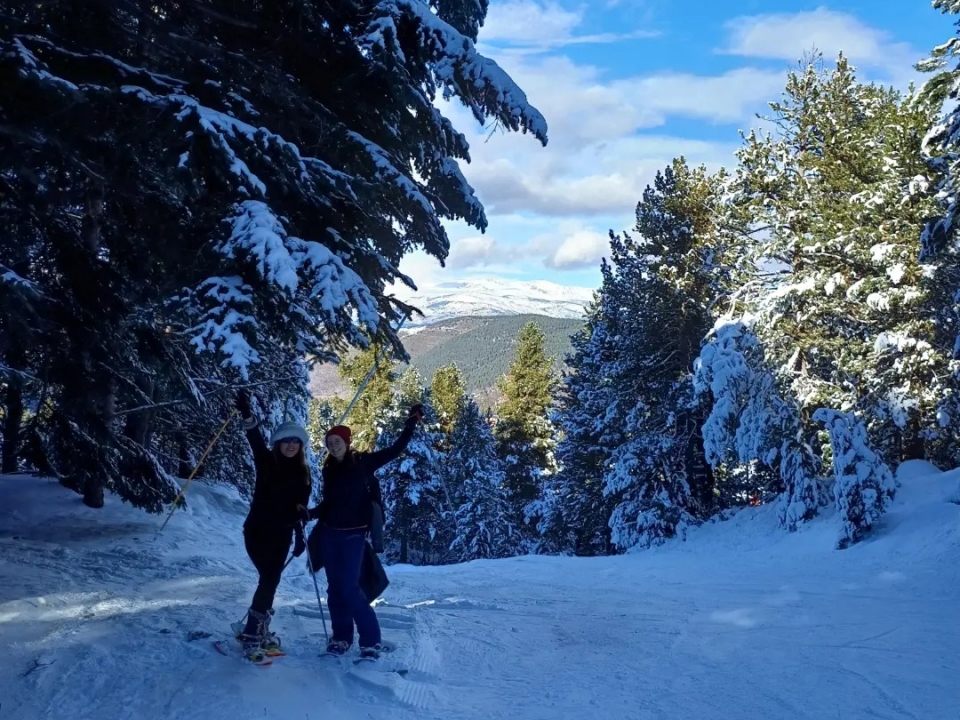 Jornada de raquetas de nieve