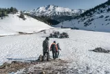 Double parcours motoneige Vallée de Partacua 1h