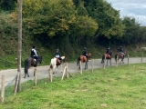 Percurso a cavalo na zona de Pola de Siero 1h