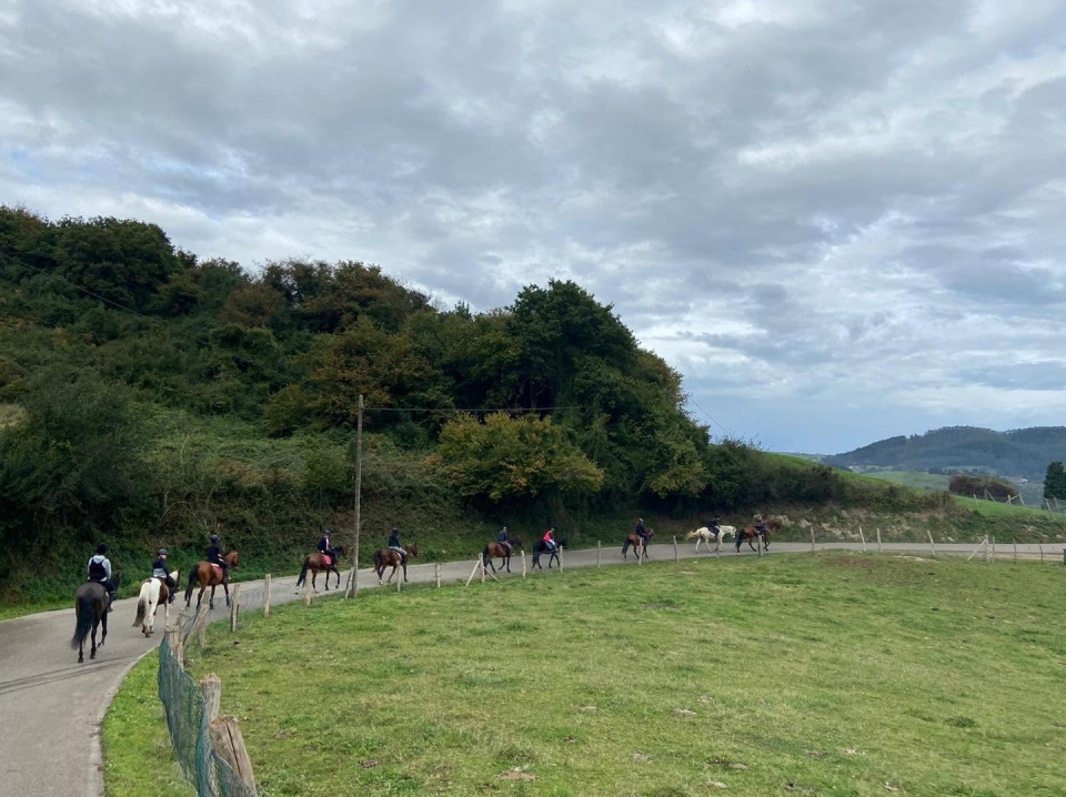  Reitroute in Siero