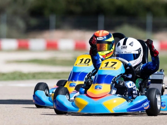  after competing in the race 