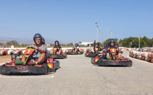  ready for an experience with the frantic karts 