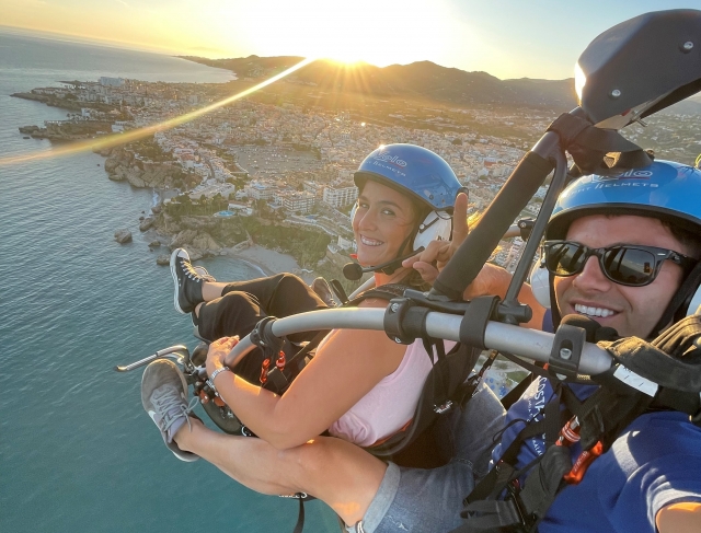  O voo de paramotor