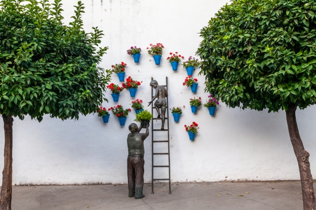 Escultura del abuelo