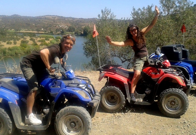 Recorrido en quad por el Guadiana