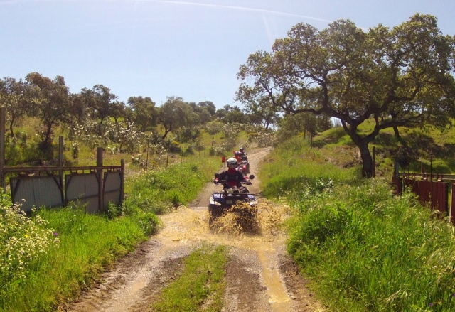  Quads in the lower Guadiana 