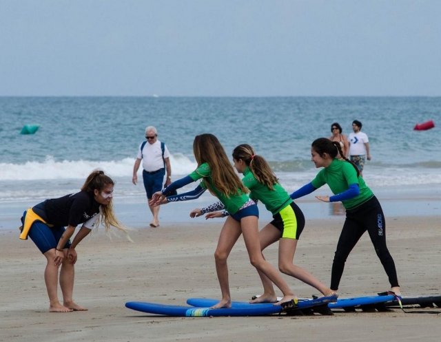 Mejorando la tecnica de surf