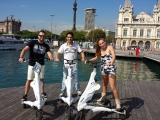 Guided tour, BCN coast, by electric trikke 1 hour