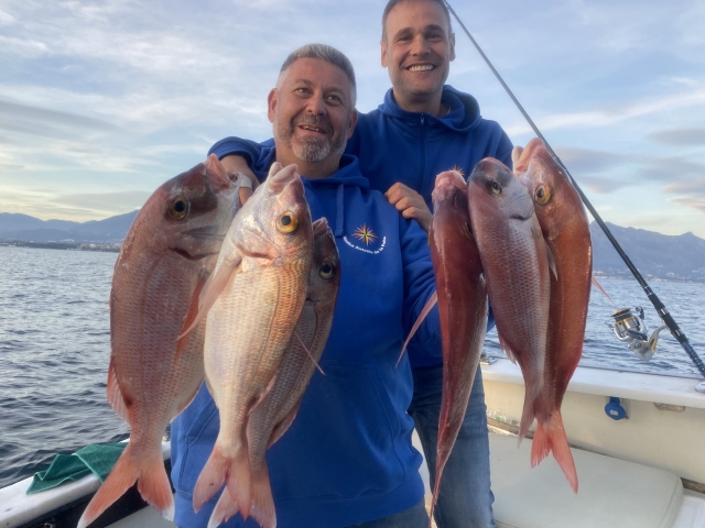 Salida de pesca por la costa mediterránea