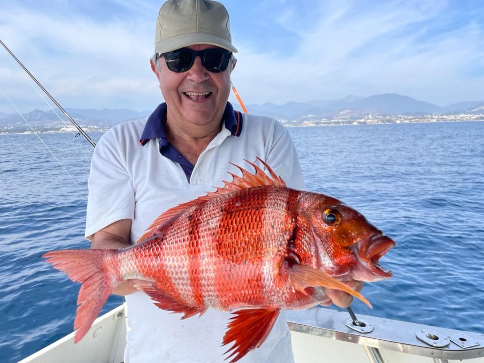 Pesca en el Mediterráneo marbellí