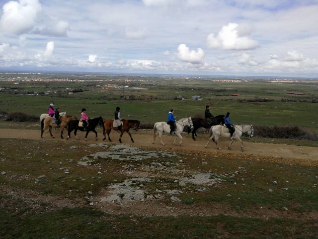 Monta a caballo