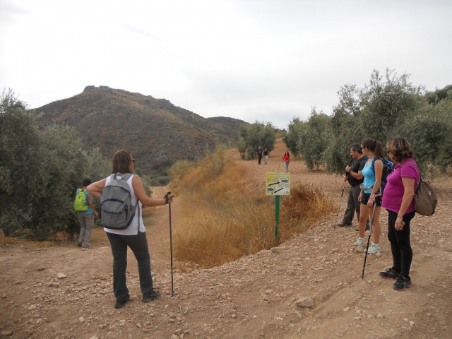  During the hike 