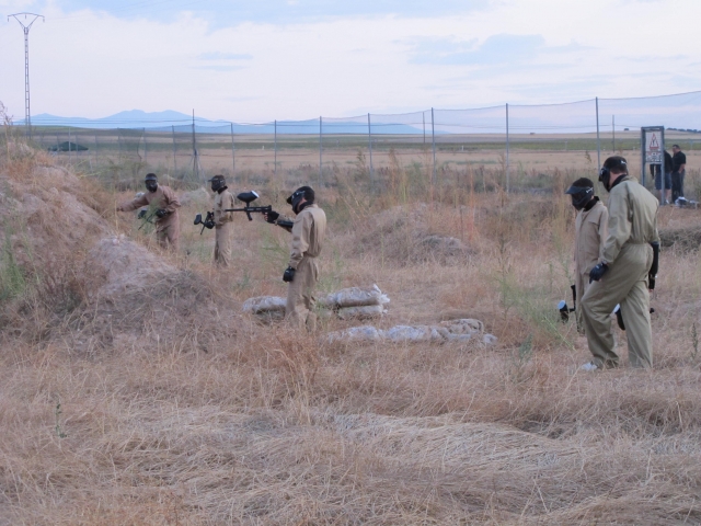  Paintball game 