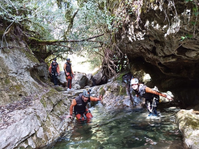  Goditi un canyoning nell'Arroyo de la dehesa 
