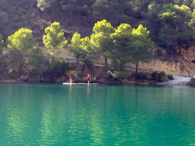 Paddle-Surf-Route durch Buendia 