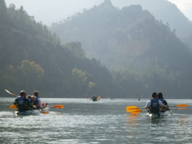  Canoës sur l'Èbre 