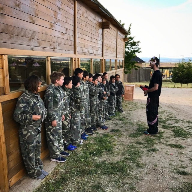  Paintball for children in Madrid 