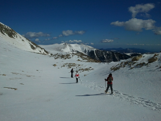  Private expedition with snowshoes 