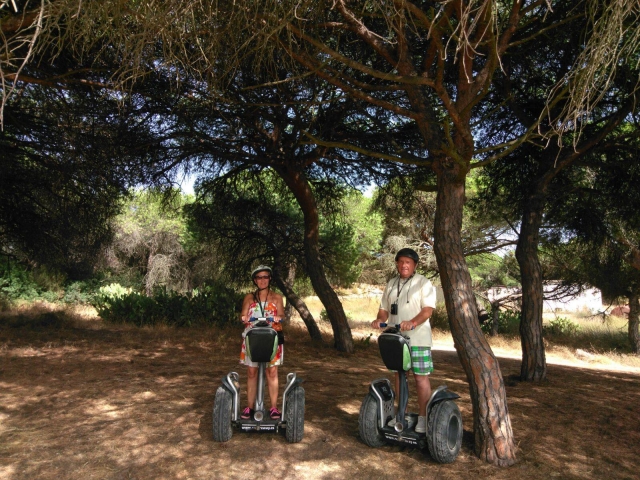 Ruta guiada con segway por Parque Natural